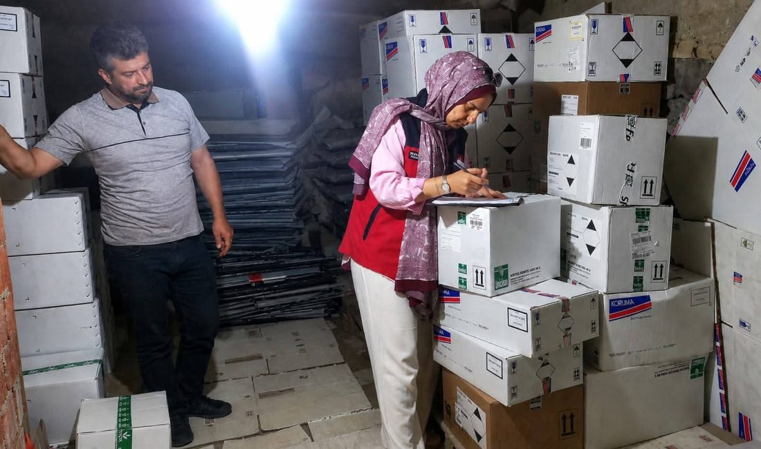 Afyonkarahisar’ın İscehisar ilçesinde bitki koruma ürünlerinin mevzuata uygun şekilde satışının