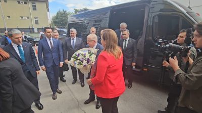 Milli Savunma Bakanı Yaşar Güler, Afyonkarahisar temasları kapsamında Afyonkarahisar Belediye