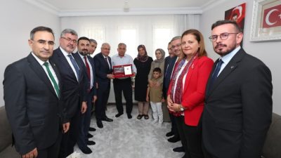 Milli Savunma Bakanı Yaşar Güler, Afyonkarahisar’daki temasları kapsamında şehit Şükrü