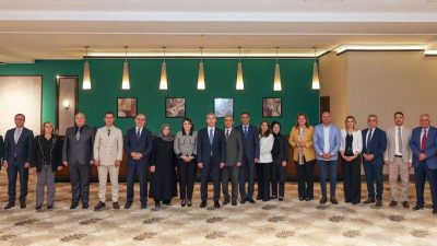 Afyonkarahisar Valisi Dr. Naci Aktaş ile Afyonkarahisar Belediye Başkanı Burcu