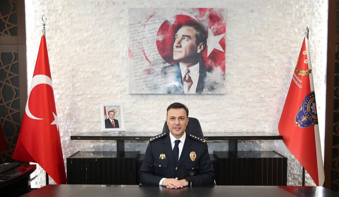 Afyonkarahisar İl Emniyet Müdürlüğü görevine atanan 1. Sınıf Emniyet Müdürü