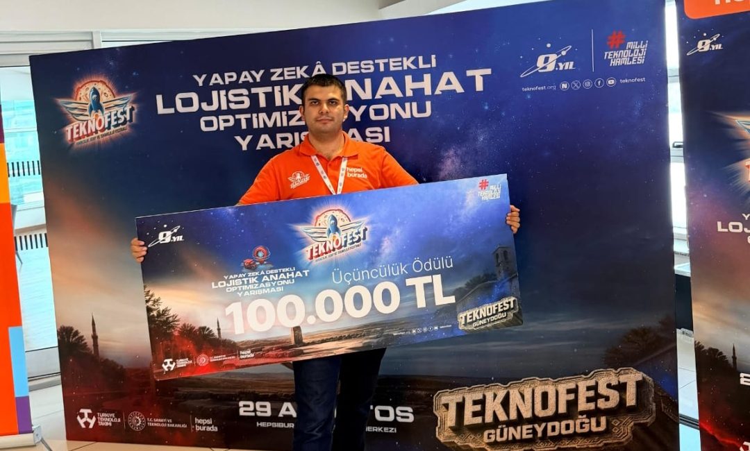 Afyonkarahisar’dan genç bir mühendislik mezunu, TEKNOFEST 2026’da elde ettiği dereceyle