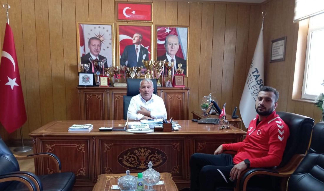 Taşoluk Belediye Başkanı ve Taşoluk Belediye Spor Kulübü Başkanı Bilgin