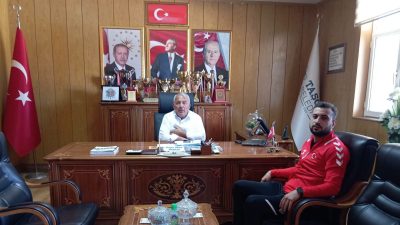 Taşoluk Belediye Başkanı ve Taşoluk Belediye Spor Kulübü Başkanı Bilgin