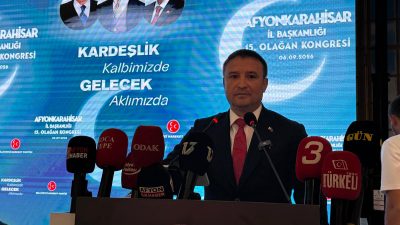 Milliyetçi Hareket Partisi (MHP) Afyonkarahisar İl Başkanlığı’nın 15. Olağan Kongresi,