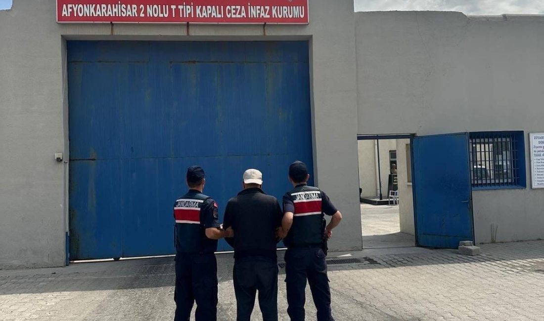 Afyonkarahisar İl Jandarma Komutanlığı ekiplerince, son bir hafta içerisinde aranan