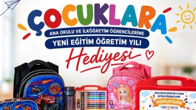 Dinar Belediyesi, yeni eğitim öğretim yılı öncesinde anaokulu ve ilköğretim