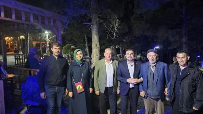 AK Parti Afyonkarahisar İl Başkanı Dr. Özgür Kavak, İhsaniye’de vatandaşlarla