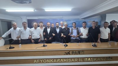 AK Parti Şuhut İlçe Başkanlığı’ndan kalabalık bir heyet, AK Parti