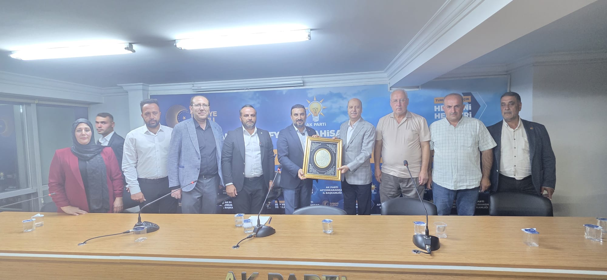 Şuhut teşkilatından Kavak’a güçlü destek