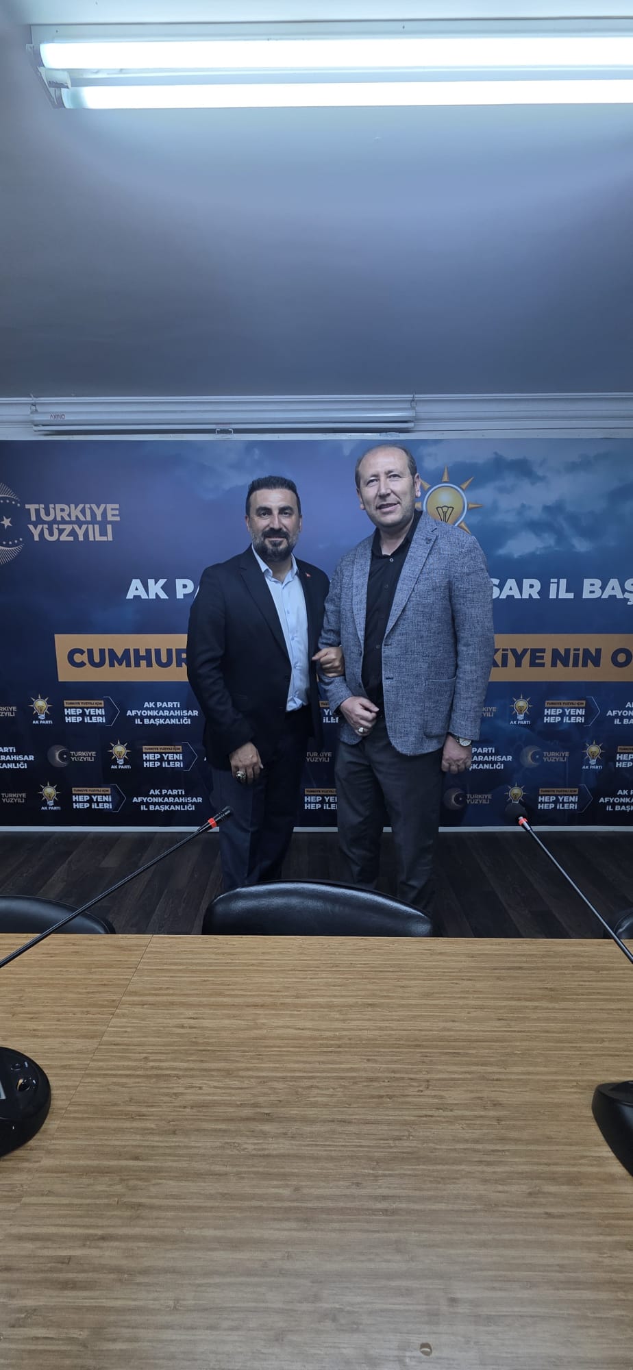 Şuhut teşkilatından Kavak’a güçlü destek