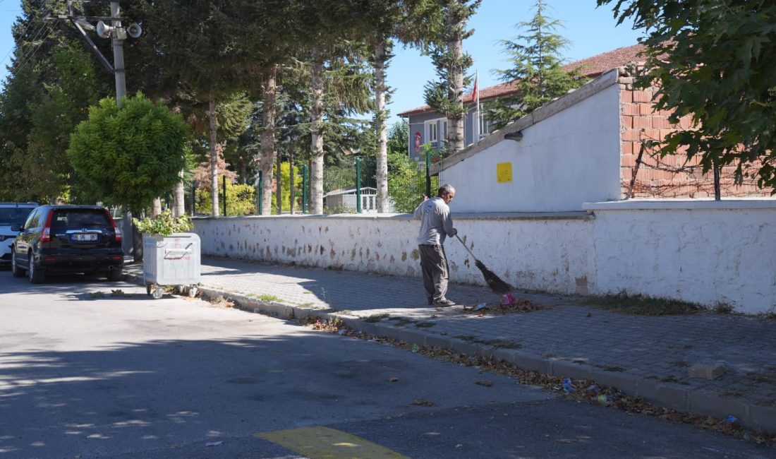 Bolvadin Belediyesi, ilçe genelindeki temizlik ve çevre düzenleme çalışmalarına aralıksız