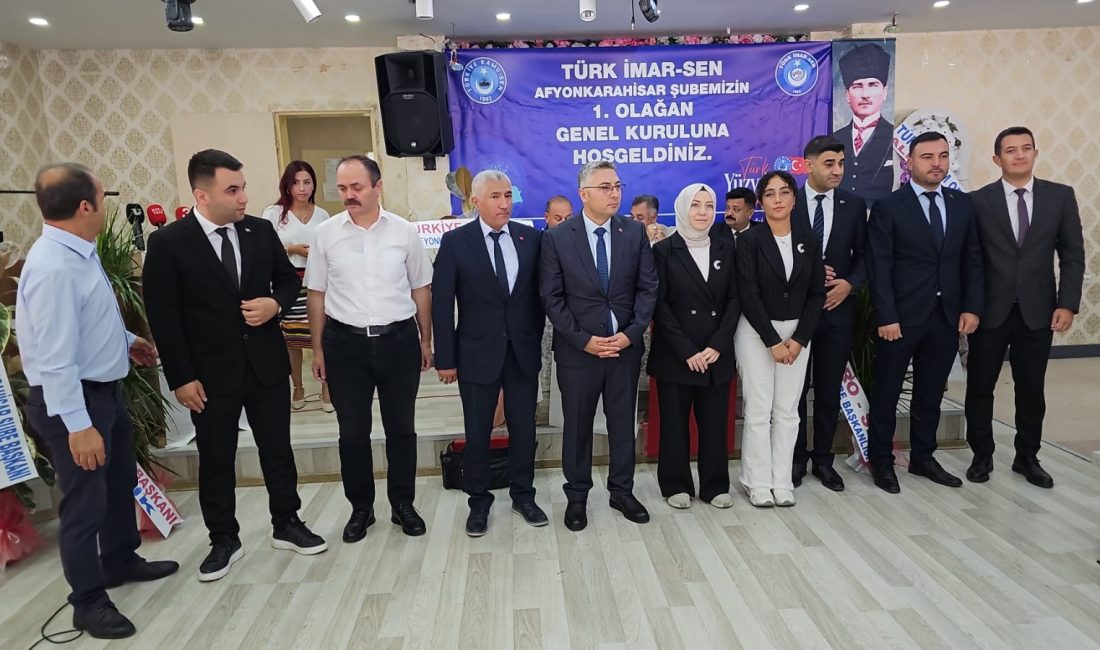 Temsilcilik statüsünden şube statüsüne geçen Türk İmar-Sen Afyonkarahisar Şubesi, 1.