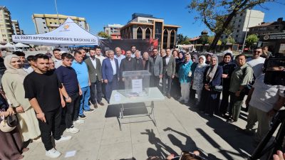 Afyonkarahisar’da 12 Eylül 1980 darbesinin 46. yılı dolayısıyla AK Parti