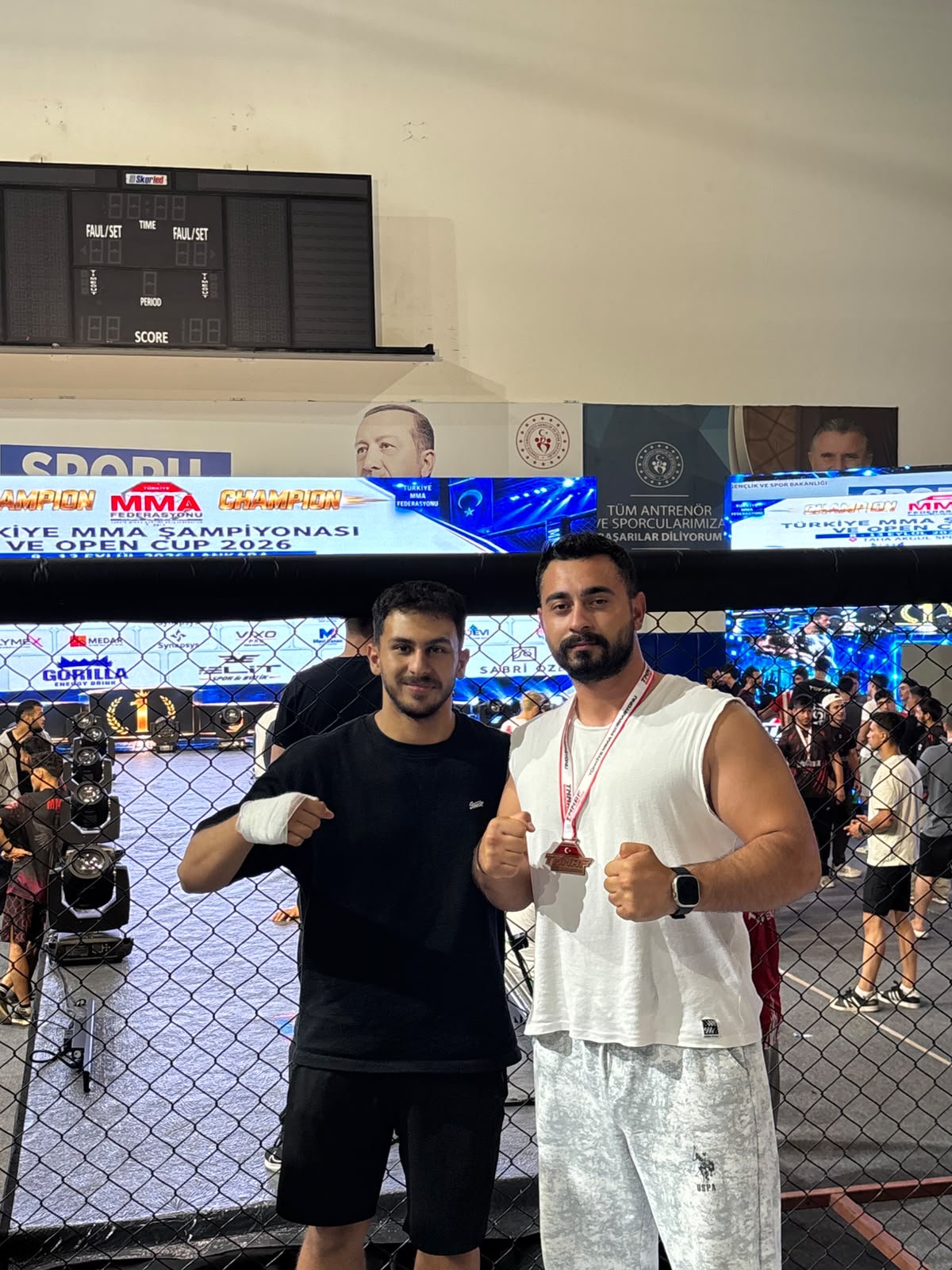 Afyonlu MMA sporcusu Türkiye üçüncüsü oldu