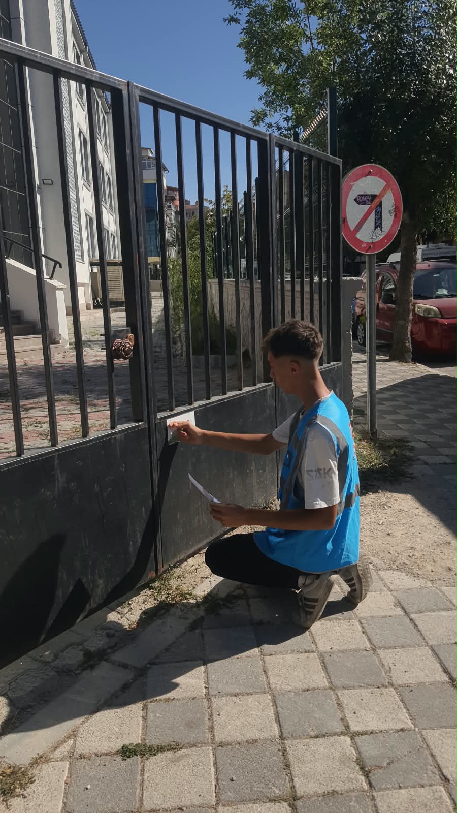 AK Gençlik’ten Filistinli öğrencilere anlamlı destek