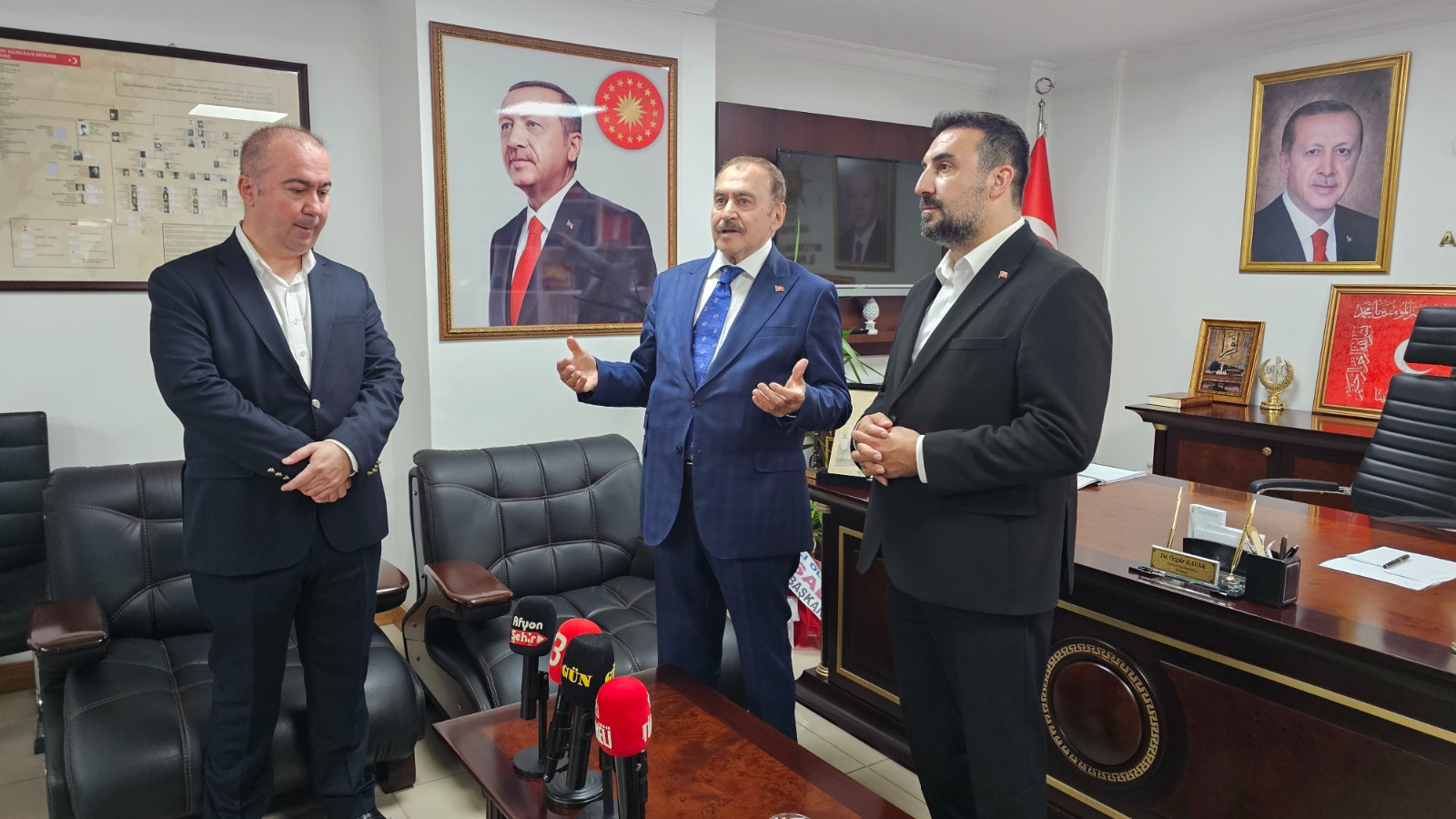 Eroğlu’dan Kavak’a hayırlı olsun ziyareti 1 Eroğlu’dan Kavak’a hayırlı olsun ziyareti