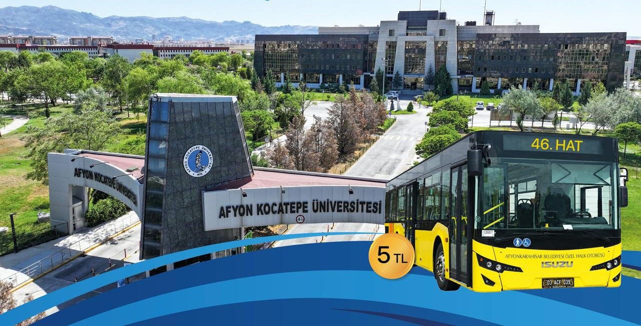 Afyonkarahisar Belediyesi, Afyon Kocatepe Üniversitesi öğrencilerine yönelik kampüs içi ulaşım