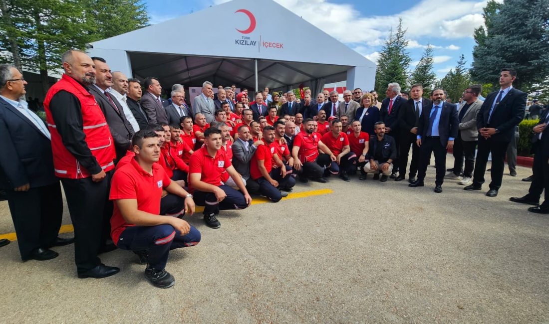 Türk Kızılayının Afyonkarahisar’daki 100 yıllık maden suyu mirası düzenlenen etkinlikle