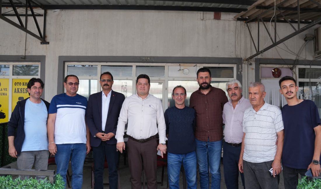 Bolvadin Belediye Başkanı Derviş Aynacı, Belediye Başkan Yardımcısı Sadri Bayram
