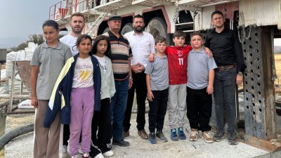Afyonkarahisar’ın Sandıklı ilçesine bağlı Akharım beldesinde, jeotermal sıcak su kaynaklarının