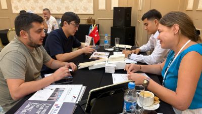 15 firmanın katıldığı ticaret heyeti kapsamında Özbekistan’ın başkenti Taşkent’te önemli