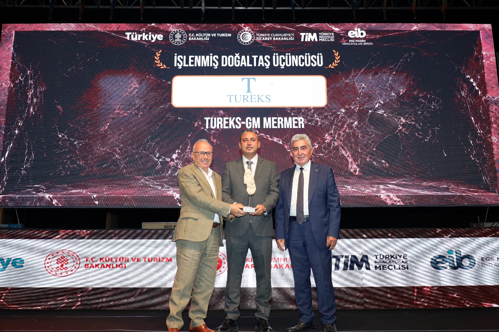 Tureks, 2025 yılı ihracat performansıyla Ege Maden İhracatçıları Birliği tarafından