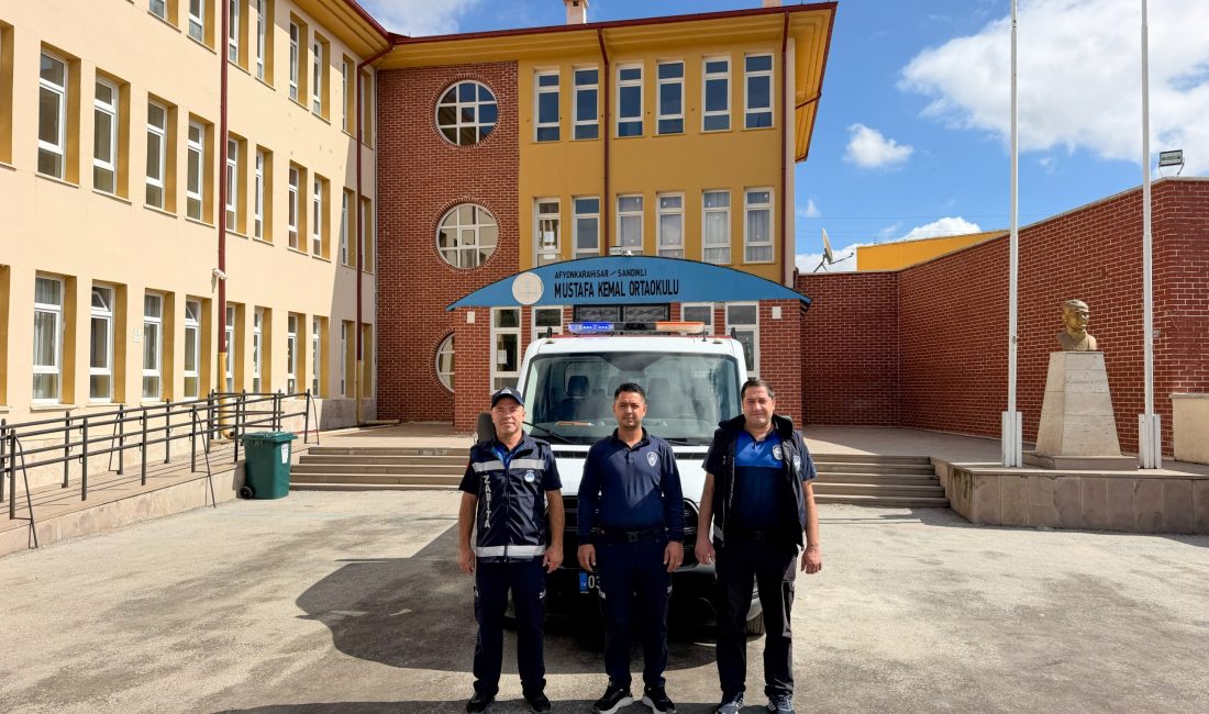 Sandıklı Belediye Başkanımız Adnan Öztaş’ın talimatları doğrultusunda, eğitim öğretim yılının