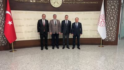 AK Parti Afyonkarahisar Milletvekili Ali Özkaya, Afyonkarahisar’daki iki üniversitenin rektörleriyle