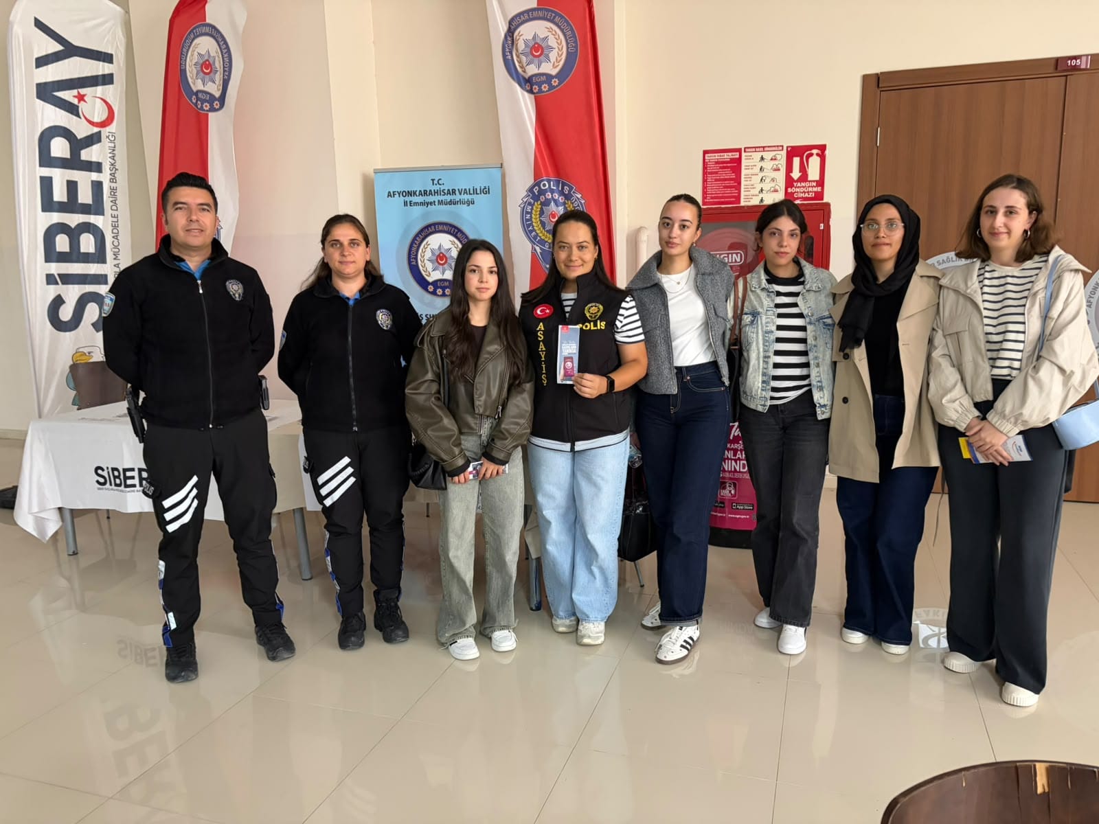 Afyonkarahisar Emniyet Müdürlüğü ekipleri, 2026-2027 akademik yılında Afyonkarahisar Sağlık Bilimleri