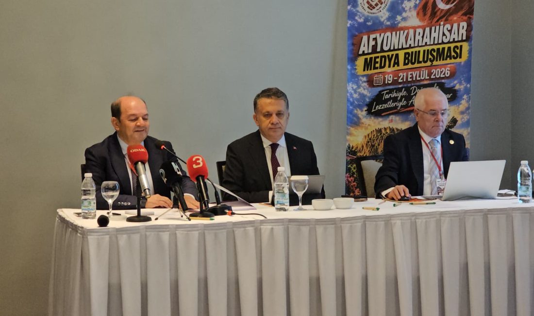 Küresel Gazeteciler Konseyi (KGK) Yerel Medya Buluşması, Afyonkarahisar’da gerçekleştirildi. Termal