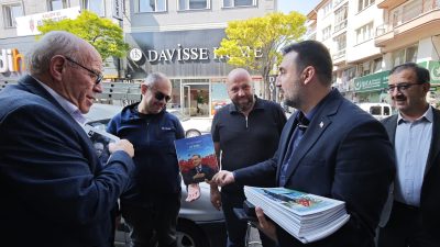 AK Parti Afyonkarahisar İl Başkanı Dr. Özgür Kavak, saha çalışmaları