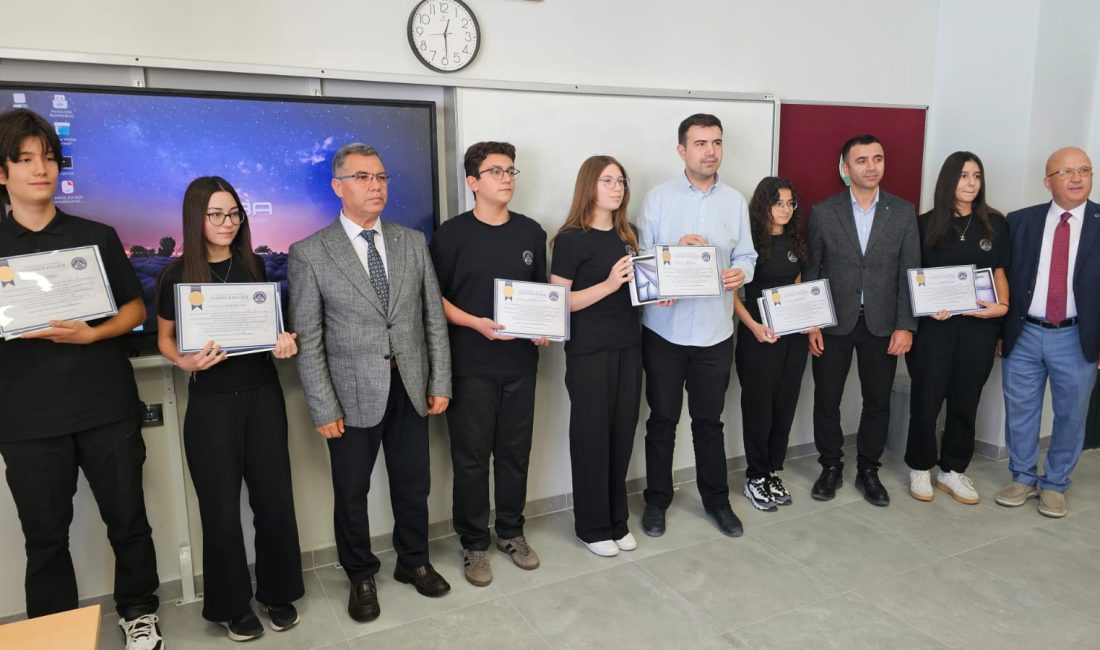 Ahmet Ömer Koca Şaban Fen Lisesi’ni tercih ederek okulun ilk