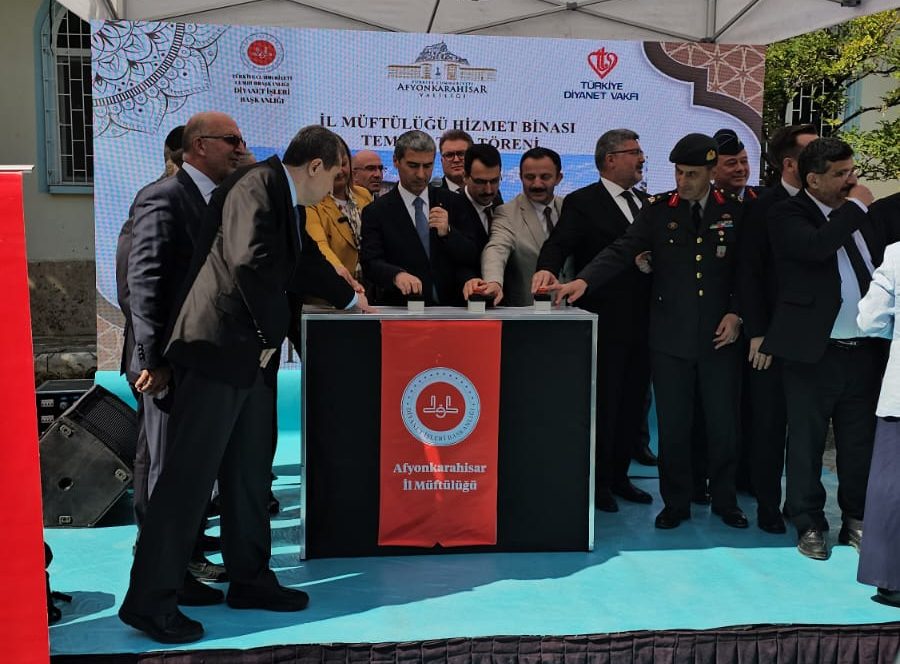 Afyonkarahisar İl Müftülüğü yeni hizmet binasının temeli atıldı 1 Afyonkarahisar İl Müftülüğü yeni hizmet binasının temeli atıldı