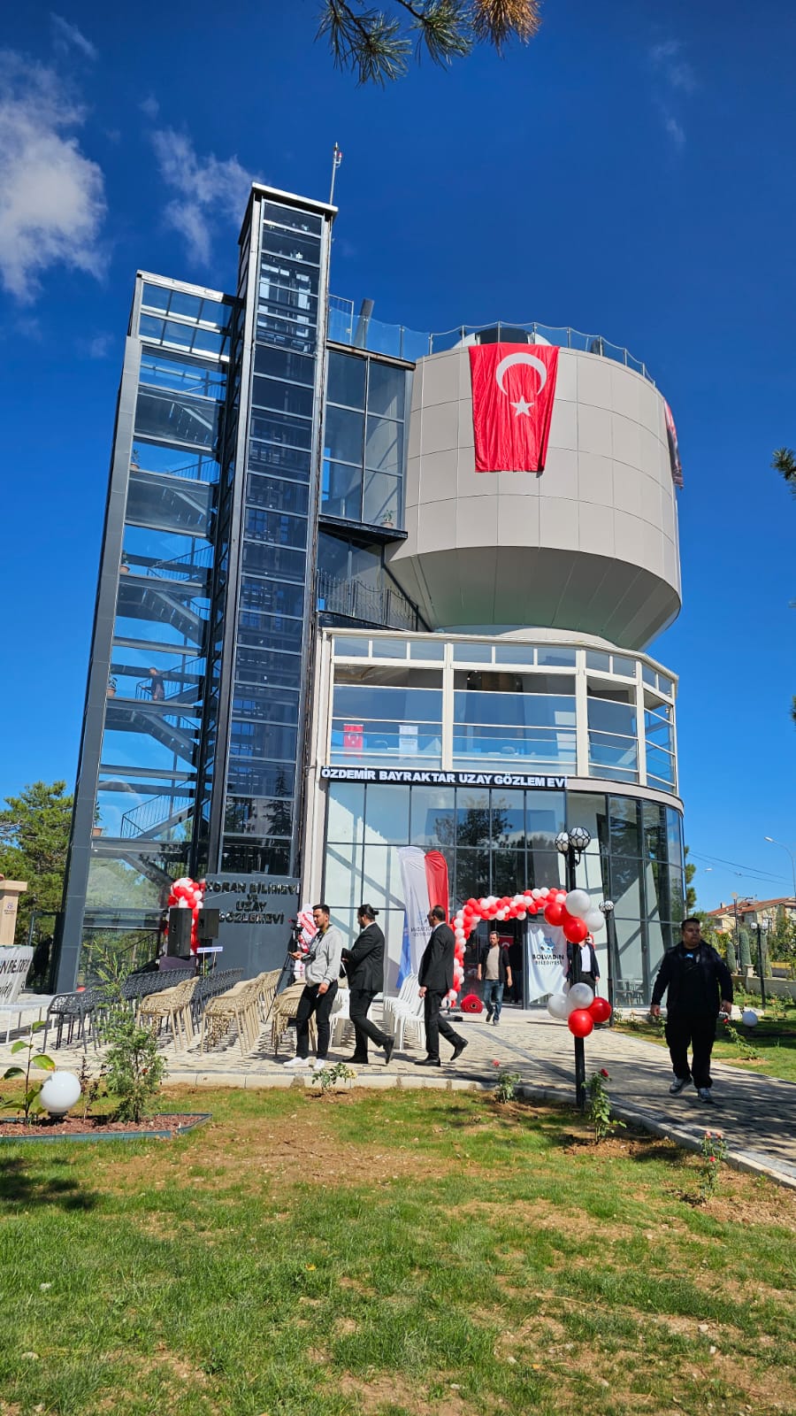Bolvadin’de eski su deposu gözlemevine dönüştürüldü