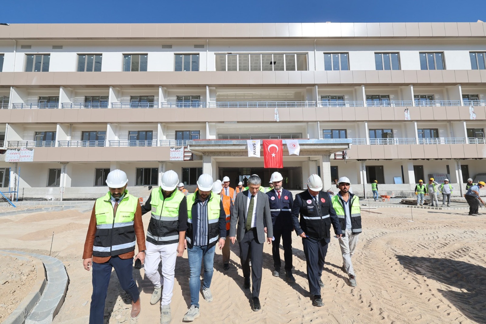 Vali Aktaş’tan devam eden yatırımlara inceleme 2 Vali Aktaş’tan devam eden yatırımlara inceleme