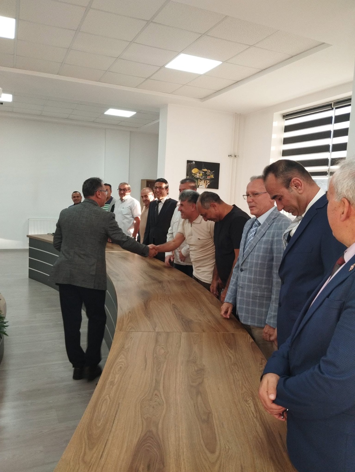 Müdür Altınkaynak, Öğretmen Okulu arkadaşlarıyla buluştu