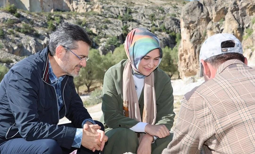 İçişleri Bakan Yardımcısı Doç. Dr. Kübra Güran Yiğitbaşı, tarihi Ayazini’de