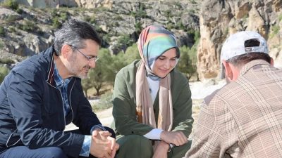 İçişleri Bakan Yardımcısı Doç. Dr. Kübra Güran Yiğitbaşı, tarihi Ayazini’de