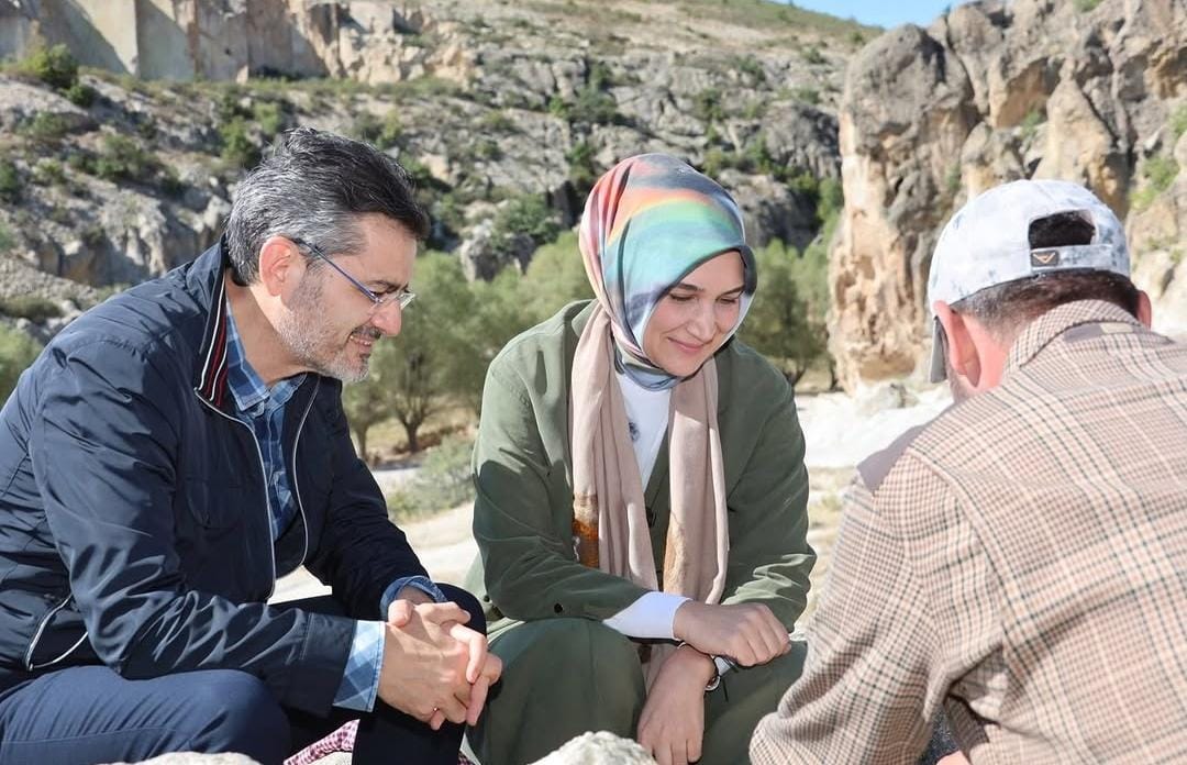 İçişleri Bakan Yardımcısı Doç. Dr. Kübra Güran Yiğitbaşı, tarihi Ayazini’de