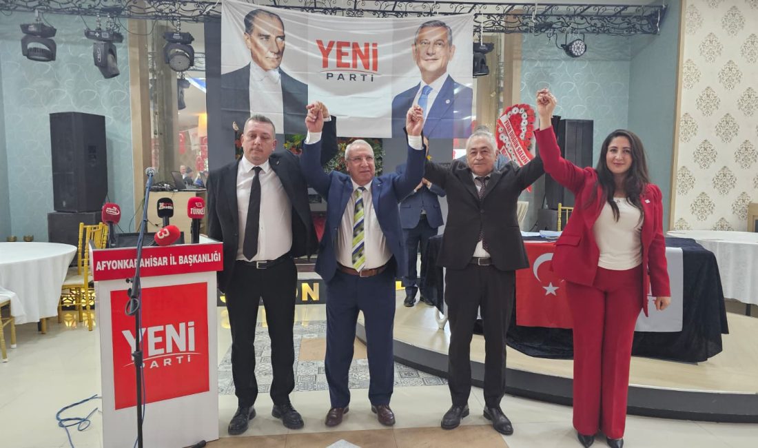 Yeni Parti Afyonkarahisar Merkez İlçe Başkanlığı için ön seçim gerçekleştiriliyor.