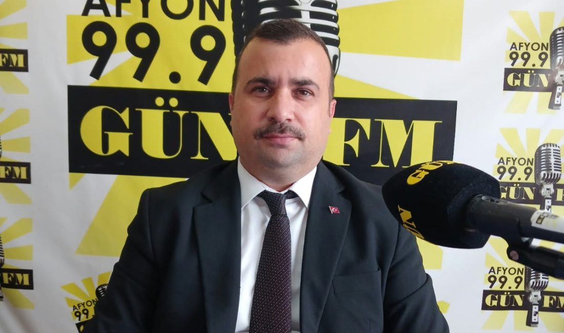 Afyonkarahisar İl Nüfus ve Vatandaşlık Müdürü Erkan Tanyeri, GünFM’de yayınlanan