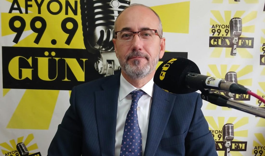 Afyonkarahisar İl Sağlık Müdürü Dr. Hakkı Öztürk, Gün FM’de katıldığı