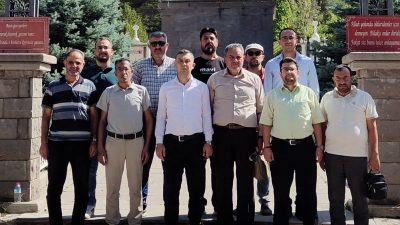 Yeniden Refah Partisi Afyonkarahisar İl Başkanlığı, Afyonkarahisar Hava Şehitliği’ni ziyaret