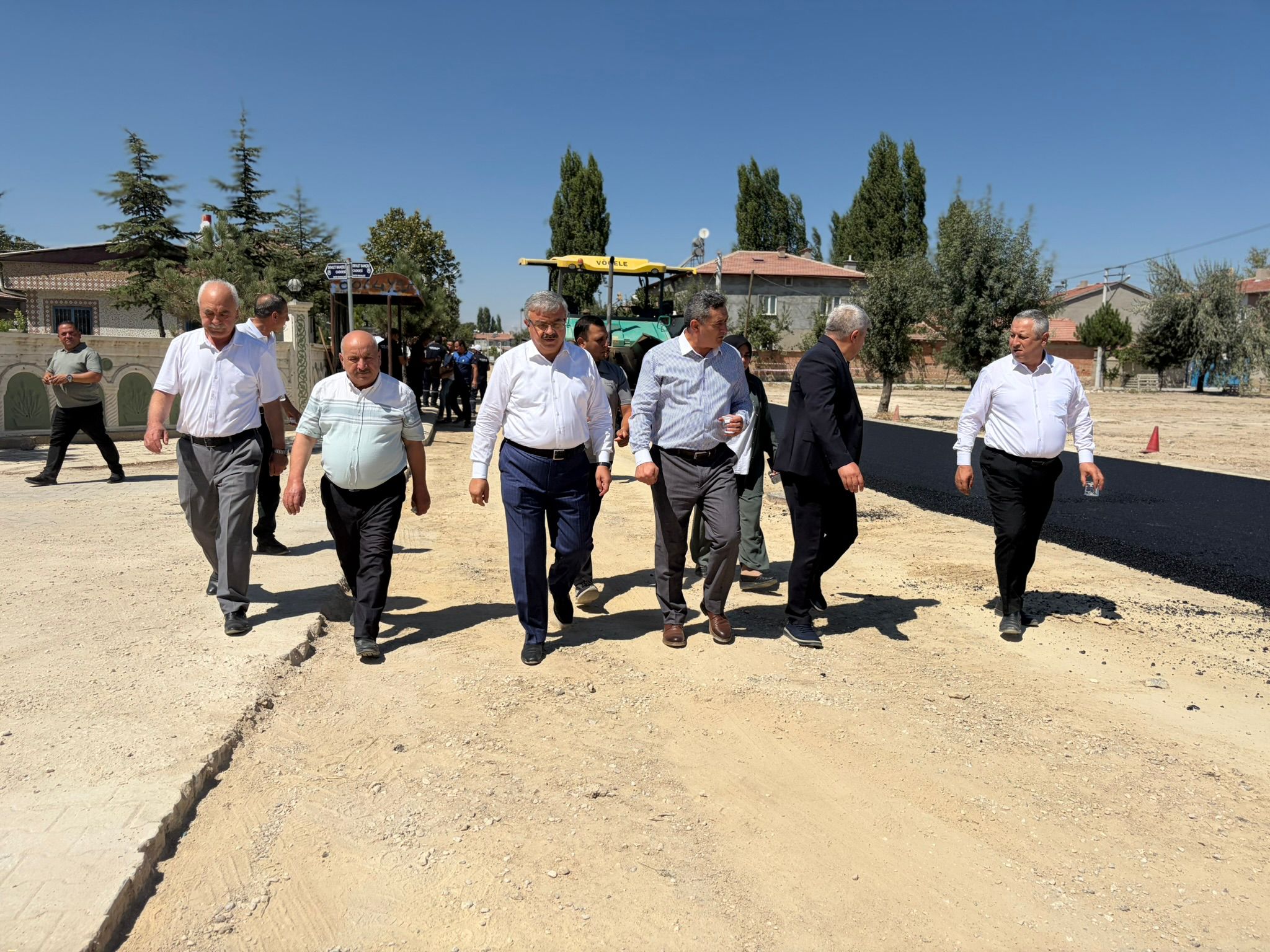 Yurdunuseven, Çobanlar’da yatırımları inceledi 1 Yurdunuseven, Çobanlar’da yatırımları inceledi
