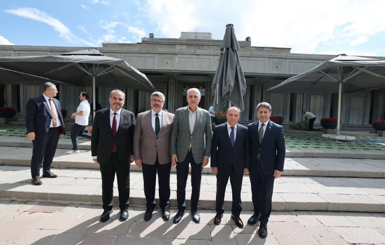 AK Parti Afyonkarahisar Milletvekili Av. Ali Özkaya, TBMM Başkanı Prof.
