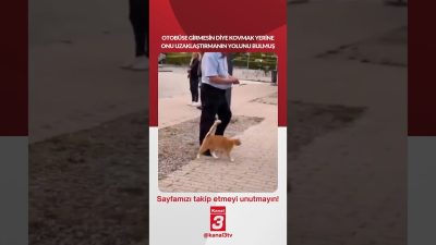 Kanal 3Pts, Eylül 28, 2026 10:00amURL:Embed:Otobüse girmesin diye kovmak yerine