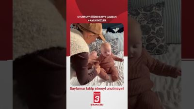 Kanal 3Per, Eylül 24, 2026 12:00pmURL:Embed:Oturmayı öğrenmeye çalışan 6 aylık