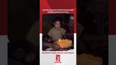 Kanal 3Per, Eylül 10, 2026 2:00pmURL:Embed:Mum bulamayınca kızının doğum günü
