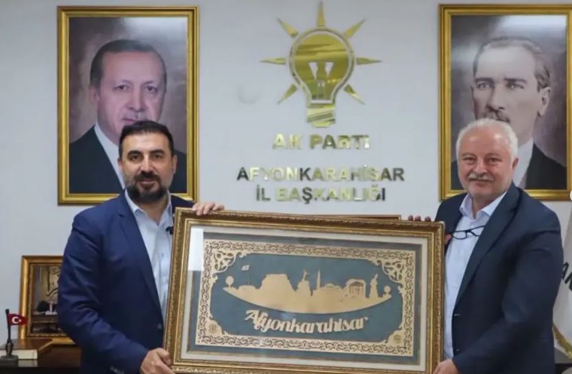 Sağlık-Sen Afyonkarahisar İl Başkanı Abdülkadir Hız ve beraberindeki heyet, AK